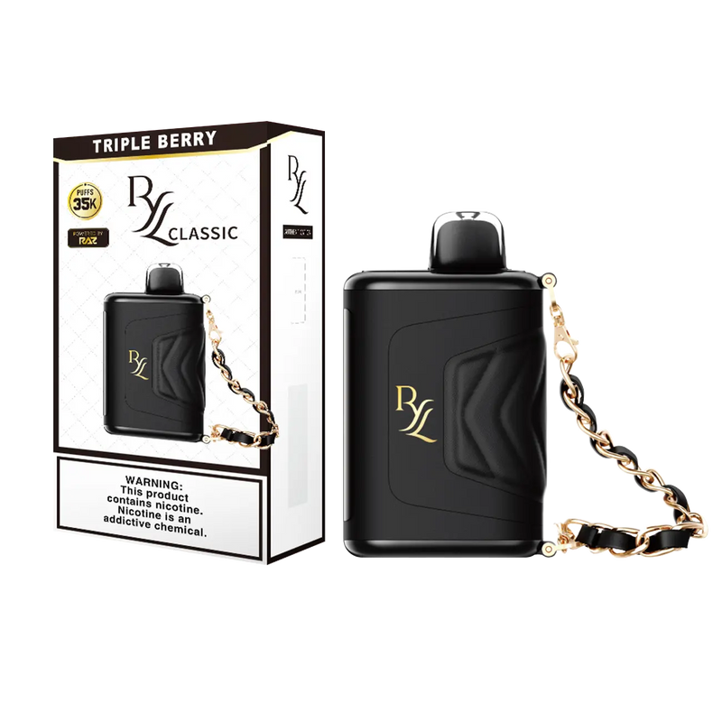 Raz Classic RYL35,000 Puffs 50mg Nicotine 16.5ml 5ct Box Disposable Vape - Premium  from H&S WHOLESALE - Just $55! Shop now at H&S WHOLESALE