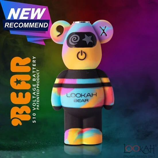 Lookah Bear 510 Cartridges Battery Pen 1ct - Premium  from H&S WHOLESALE - Just $14.50! Shop now at H&S WHOLESALE