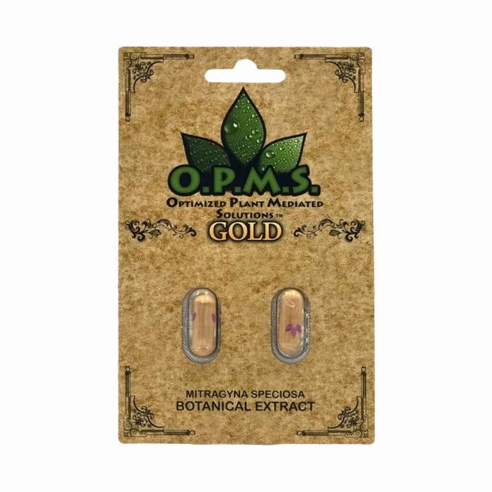 O.P.M.S Gold Capsule ￼Kratom - Premium  from H&S WHOLESALE - Just $11.50! Shop now at H&S WHOLESALE