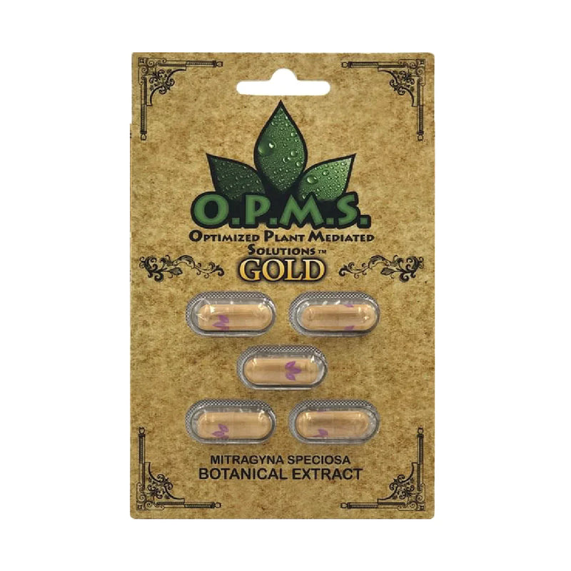 O.P.M.S Gold Capsule ￼Kratom - Premium  from H&S WHOLESALE - Just $11.50! Shop now at H&S WHOLESALE