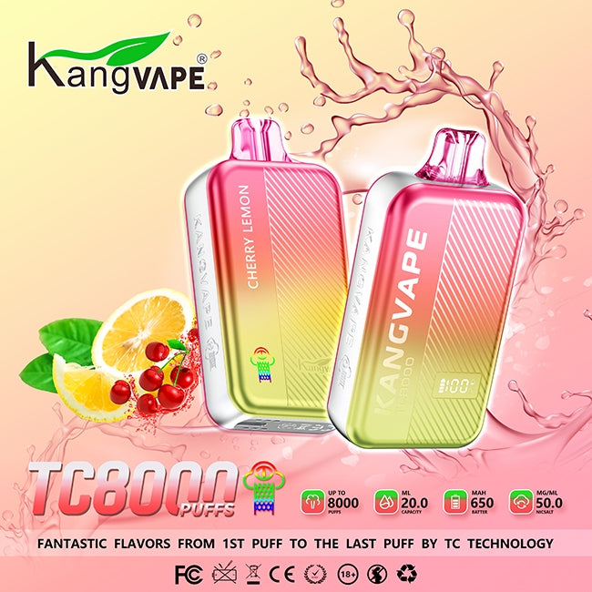 Kangvape TC 8000 Puffs 5% Nic Disposable Vape 5ct - Premium  from H&S WHOLESALE - Just $40! Shop now at H&S WHOLESALE