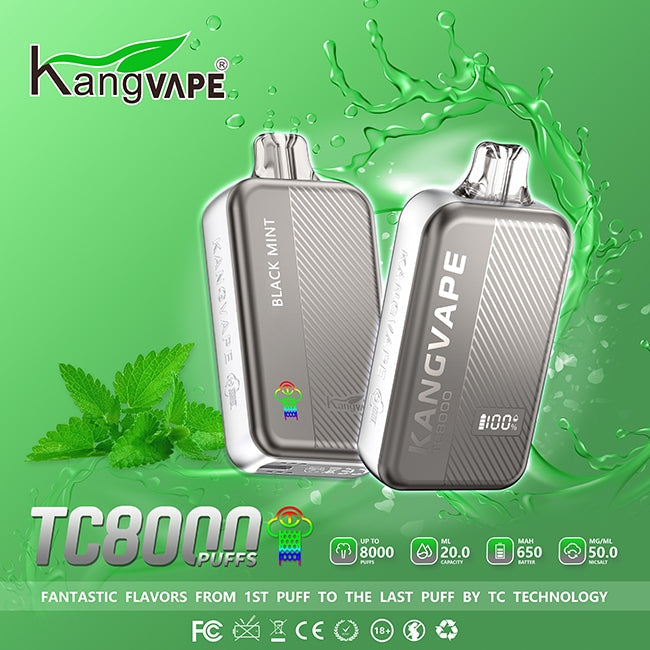 Kangvape TC 8000 Puffs 5% Nic Disposable Vape 5ct - Premium  from H&S WHOLESALE - Just $40! Shop now at H&S WHOLESALE