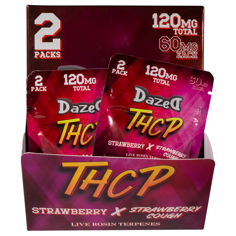 Dazed THC-P Gummy 193mg Sample Dispenser 2pc 30ct Box - Premium  from H&S WHOLESALE - Just $105! Shop now at H&S WHOLESALE