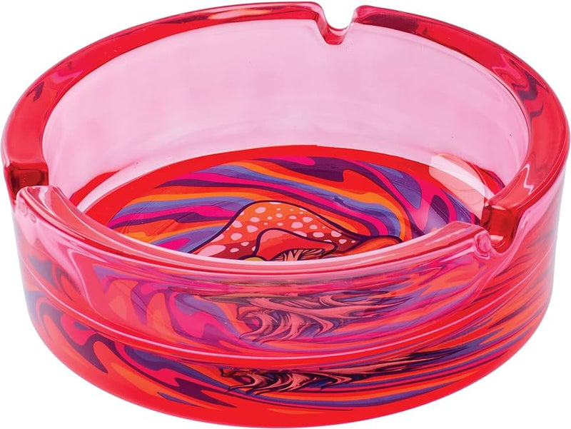 FUJIMA 6.25’’Glass Ashtray XL 1ct Box - Premium  from H&S WHOLESALE - Just $10! Shop now at H&S WHOLESALE