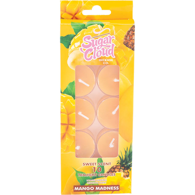 Sugar Cloud Candle Set 10ct Box - Premium  from H&S WHOLESALE - Just $5.99! Shop now at H&S WHOLESALE