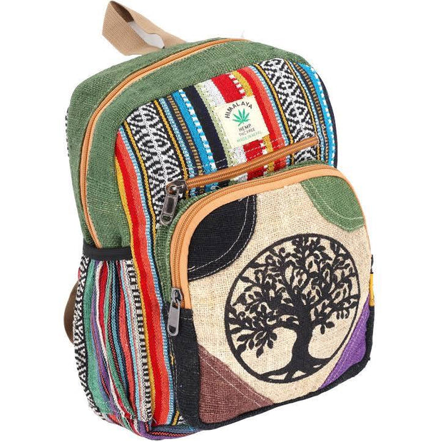 Himalayan Large hemp Bag Back hand made Bohemian Style 1ct #HGI03 - Premium  from H&S WHOLESALE - Just $24! Shop now at H&S WHOLESALE