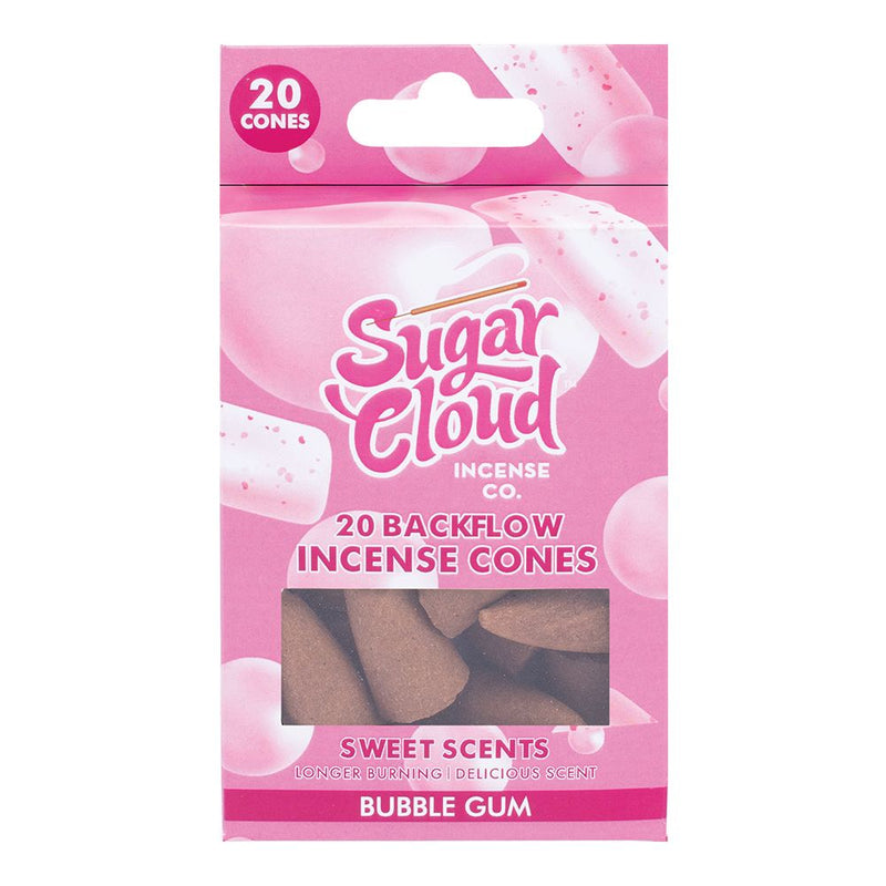 Sugar Cloud Backflow Cones 30ct Counter Display