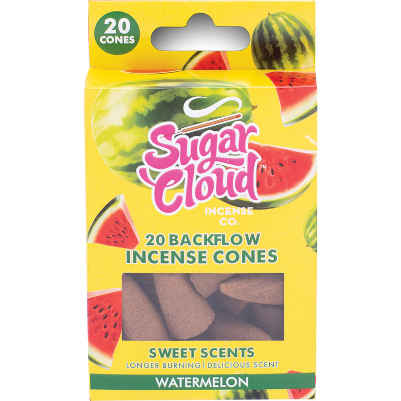 Sugar Cloud Backflow Cones 30ct Counter Display