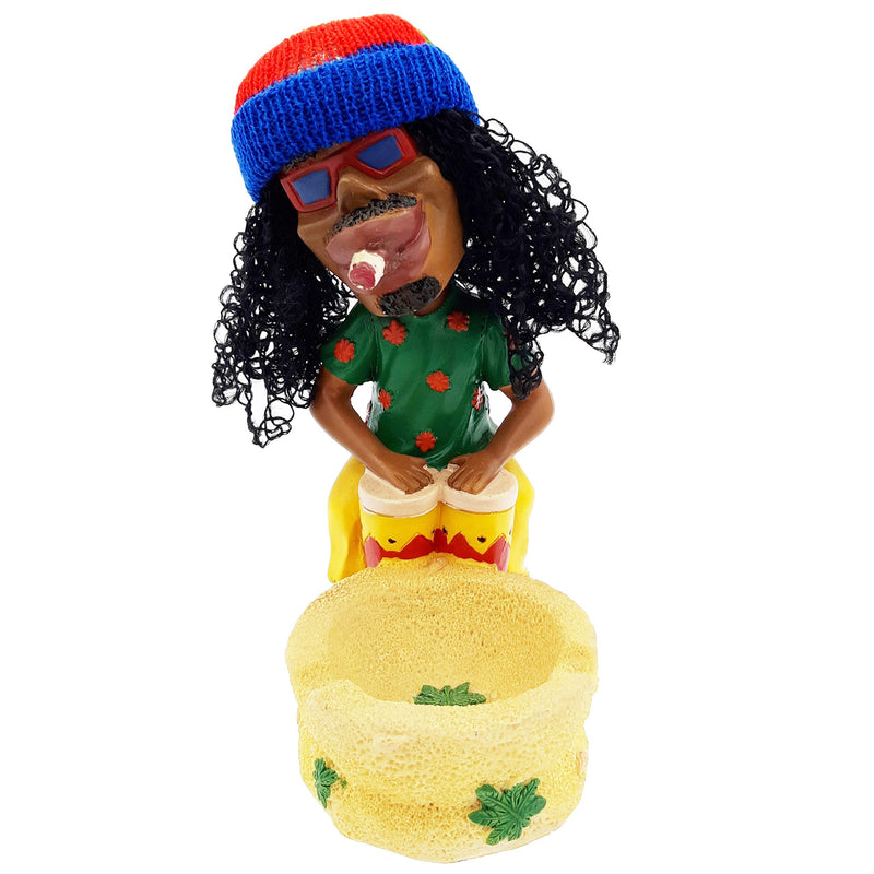 Rasta Resin Medium Ashtray XL 1ct Box - Premium  from H&S WHOLESALE - Just $10.99! Shop now at H&S WHOLESALE