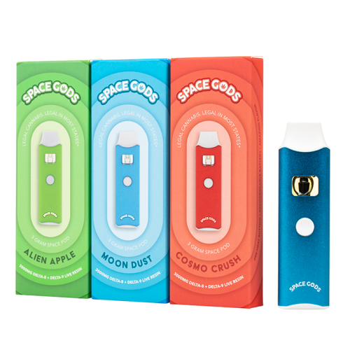 Space Gods 3g Pod Delta 8 & Delta 9 1ct Disposable Vape - Premium  from H&S WHOLESALE - Just $12! Shop now at H&S WHOLESALE