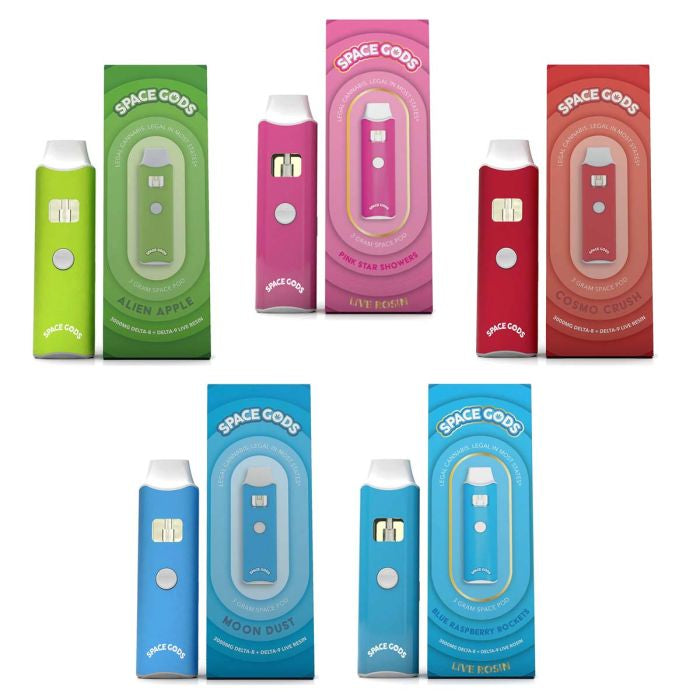 Space Gods 3g Pod Delta 8 & Delta 9 1ct Disposable Vape - Premium  from H&S WHOLESALE - Just $12! Shop now at H&S WHOLESALE