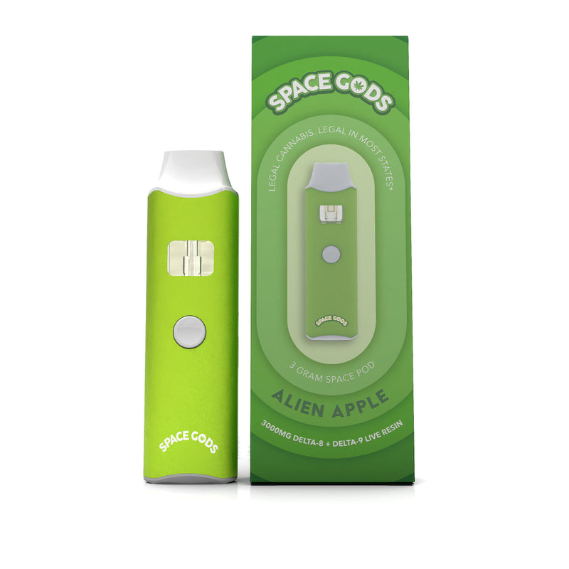 Space Gods 3g Pod Delta 8 & Delta 9 1ct Disposable Vape - Premium  from H&S WHOLESALE - Just $12! Shop now at H&S WHOLESALE