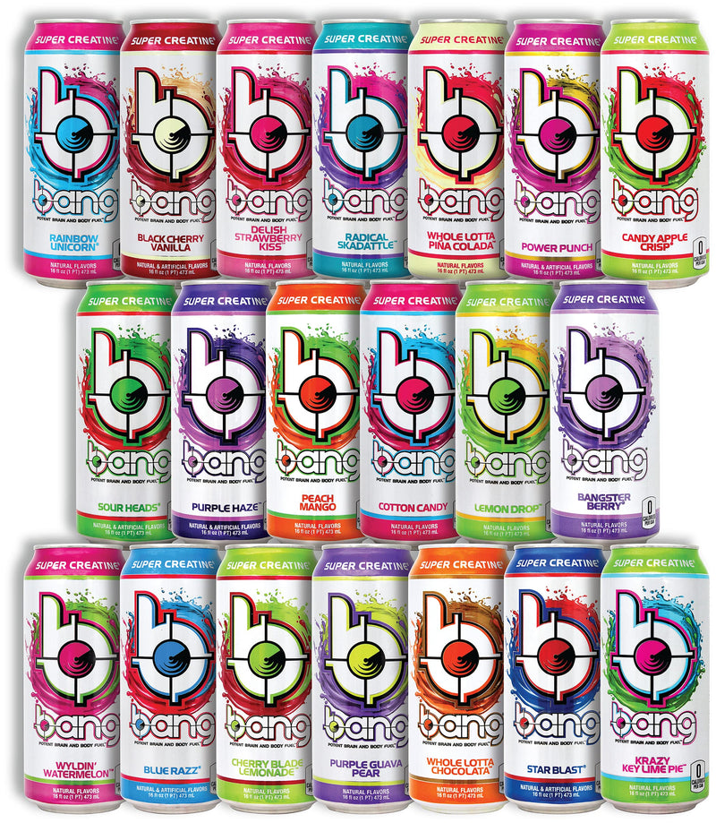 Bang Energy Drink 12pk / 16oz Can - Premium  from H&S WHOLESALE - Just $13! Shop now at H&S WHOLESALE