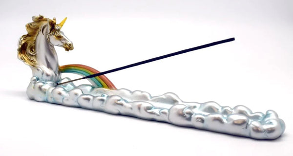 Unicorn Boat Incense Burner 1ct #2729 - Premium  from H&S WHOLESALE - Just $13! Shop now at H&S WHOLESALE