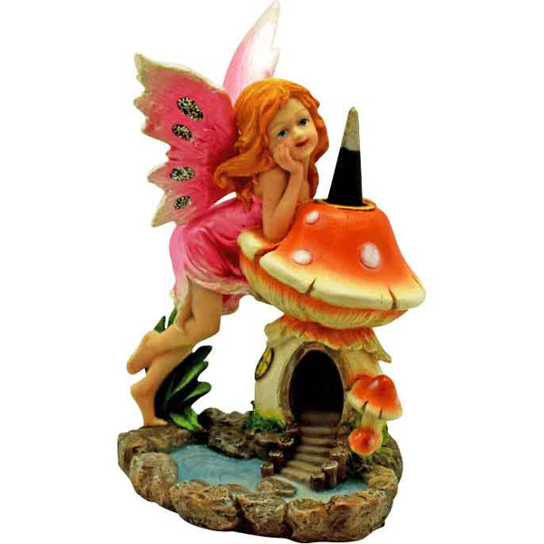 Fairy Back Flow Incense Burner 1ct #3073 - Premium  from H&S WHOLESALE - Just $15! Shop now at H&S WHOLESALE