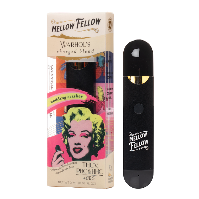 Mellow Fellow 2g D8+HHC+THC-V+THC-P And all Other Delta 1ct Disposable Vape - Premium  from H&S WHOLESALE - Just $14! Shop now at H&S WHOLESALE