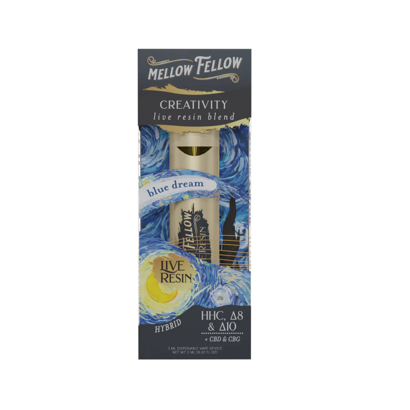 Mellow Fellow 2g D8+HHC+THC-V+THC-P And all Other Delta 1ct Disposable Vape - Premium  from H&S WHOLESALE - Just $14! Shop now at H&S WHOLESALE