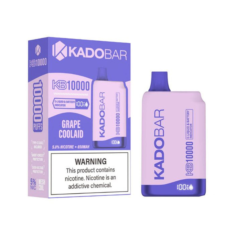 Kado Bar KB10,000 Puffs Disposable Vape 5ct Display - Premium  from H&S WHOLESALE - Just $37.50! Shop now at H&S WHOLESALE