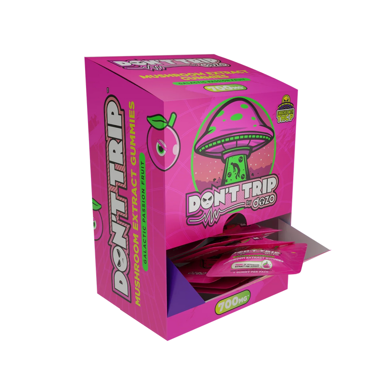 DOZO Don’t Trip Mushroom Extract Gummies 700mg Per Gummies 25ct Display - Premium  from H&S WHOLESALE - Just $80! Shop now at H&S WHOLESALE