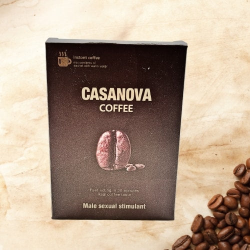 CASANOVA Coffee Male Sexual Stimulant 10ct Display - Premium  from H&S WHOLESALE - Just $30! Shop now at H&S WHOLESALE