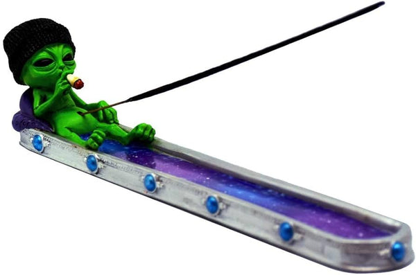 Galaxy Alien Incense Burner Holder 1ct #2925 - Premium  from H&S WHOLESALE - Just $10! Shop now at H&S WHOLESALE