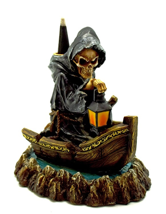 Reaper With Lamp BackFlow Incense Burner 1ct