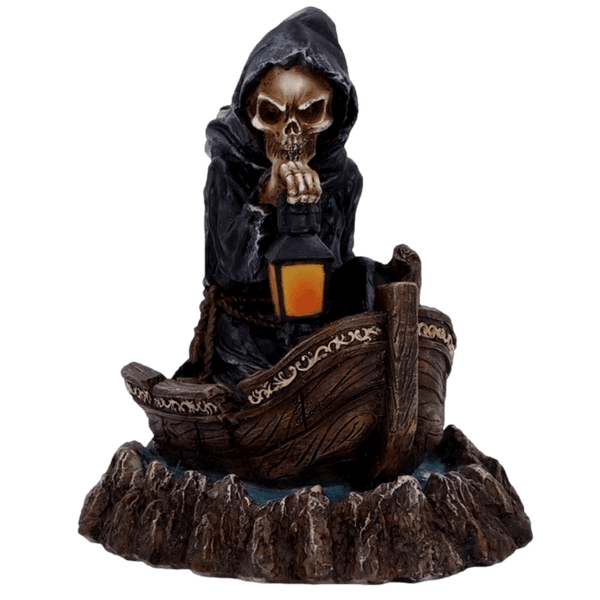 Reaper With Lamp BackFlow Incense Burner 1ct #3074 - Premium  from H&S WHOLESALE - Just $17! Shop now at H&S WHOLESALE