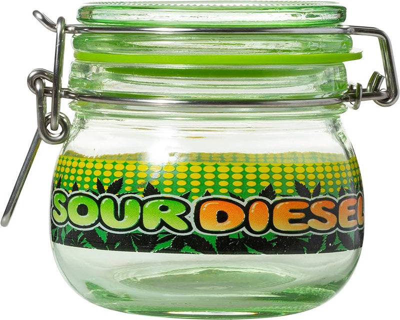 Dank Tank Large sour Diesel Stash Jar 1ct