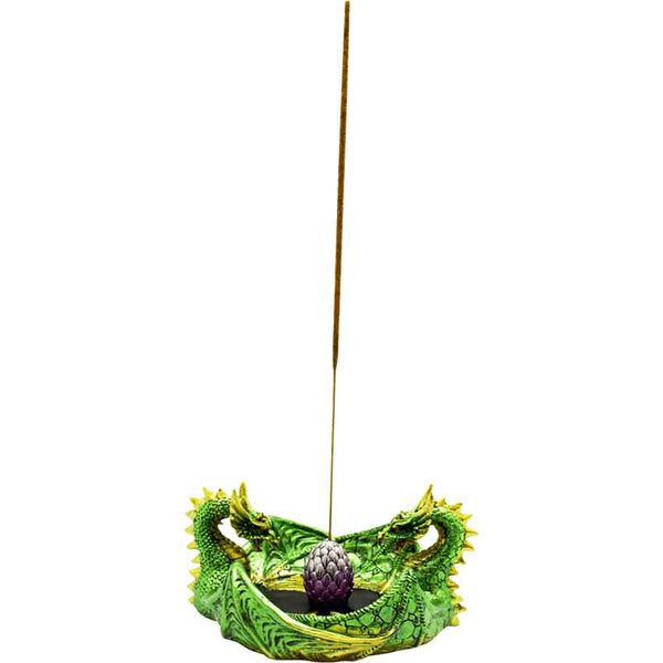 Green Dragon Ashtray Incense Burner 1ct #3004 - Premium  from H&S WHOLESALE - Just $8.99! Shop now at H&S WHOLESALE