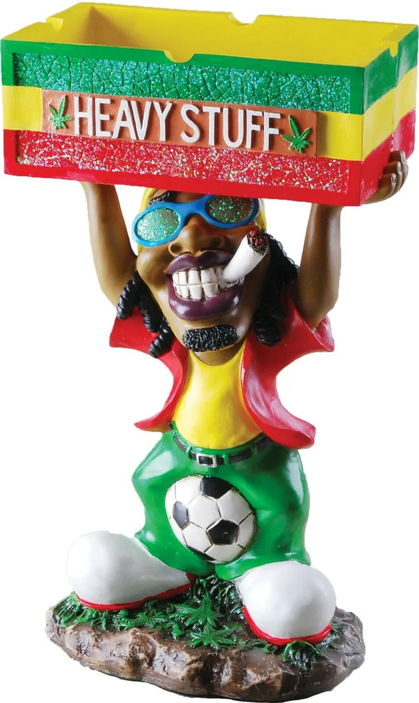 18’’ Jamaican Ashtray XXL 1ct - Premium  from H&S WHOLESALE - Just $40! Shop now at H&S WHOLESALE