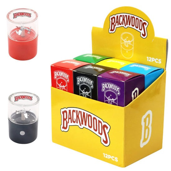 Mixed Colored Electric Metal Grinder With Charger 12pc Display Cookies & Backwoods - Premium  from H&S WHOLESALE - Just $55! Shop now at H&S WHOLESALE