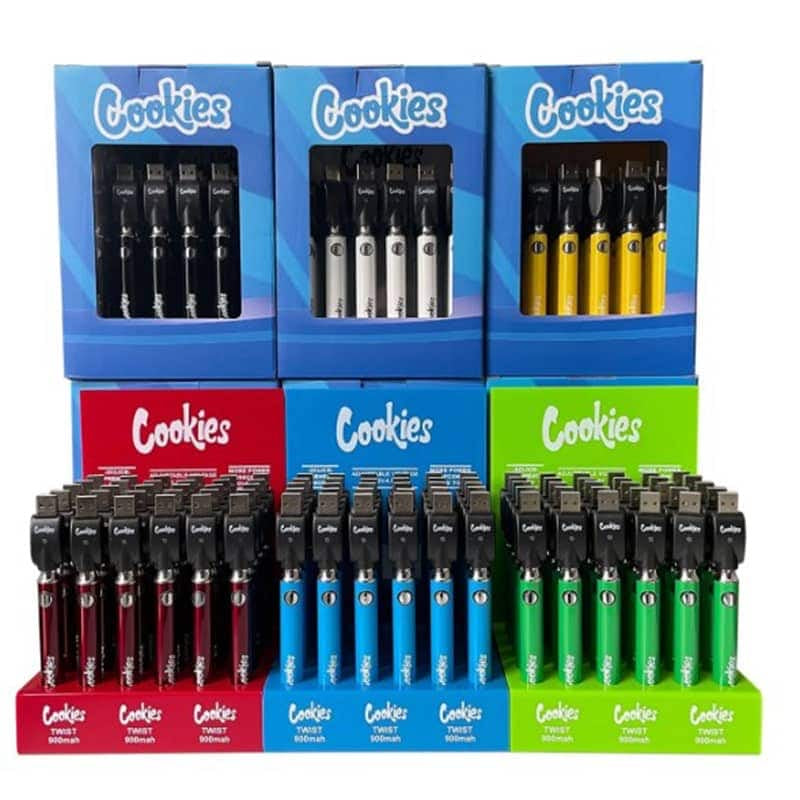 Twist Pen Battery 510 30ct Display Colors - Premium  from H&S WHOLESALE - Just $85! Shop now at H&S WHOLESALE