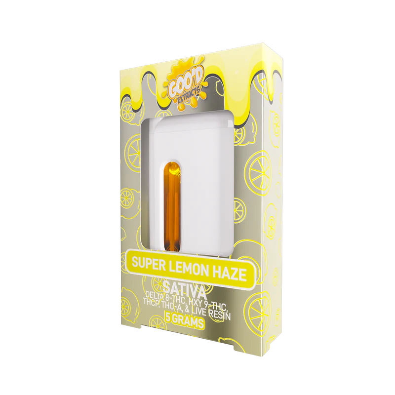 Goo’d Extracts 5g D8+HXY9+THC-P+THC-A Live Resin Disposable Vape 1ct - Premium  from H&S WHOLESALE - Just $17! Shop now at H&S WHOLESALE