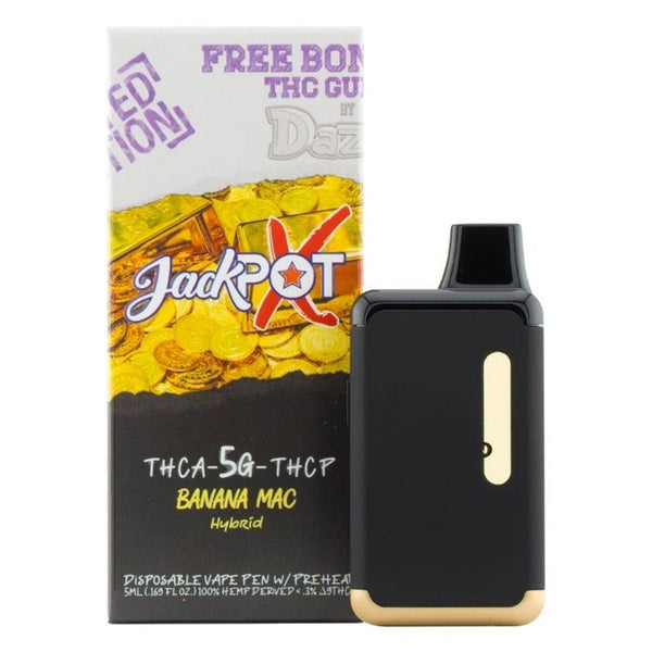 Dazed Jackpot X 5g Delta 8+THC-A+THC-P Disposable Vape 1ct - Premium  from H&S WHOLESALE - Just $22! Shop now at H&S WHOLESALE