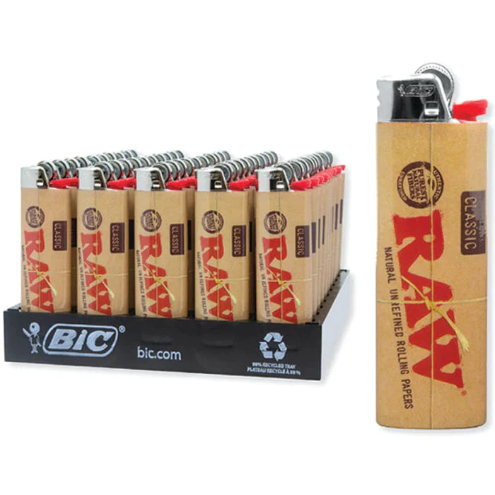 Bic Raw Lighter 50ct Display - Premium  from H&S WHOLESALE - Just $59.99! Shop now at H&S WHOLESALE