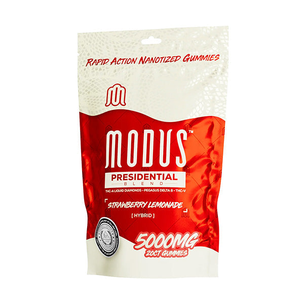 Modus Presidential Blend 5000mg THC-A+ Liquid Diamonds+ Delta 8+ THC-V Gummies 1ct - Premium  from H&S WHOLESALE - Just $15.75! Shop now at H&S WHOLESALE