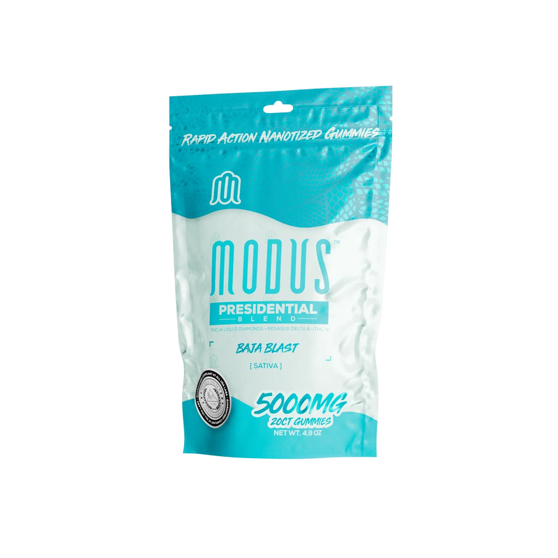 Modus Presidential Blend 5000mg THC-A+ Liquid Diamonds+ Delta 8+ THC-V Gummies 1ct - Premium  from H&S WHOLESALE - Just $15.75! Shop now at H&S WHOLESALE