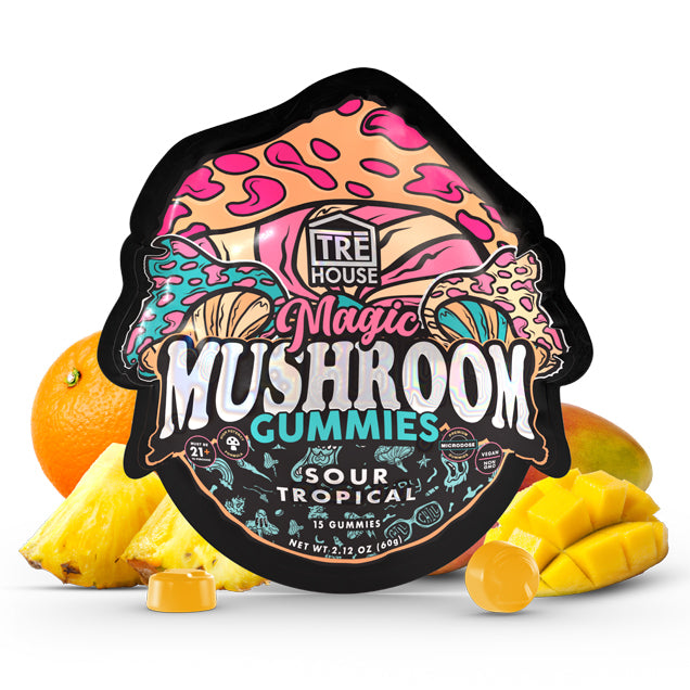 Tre House Magic Mushroom Gummies Microdose 15ct Bag 1ct - Premium  from H&S WHOLESALE - Just $12.50! Shop now at H&S WHOLESALE