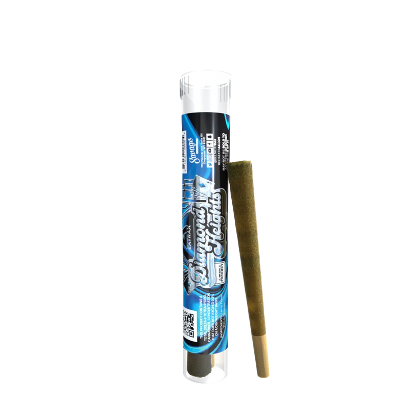 Extrax Diamond Heights 1.3g 2Exotic Indoor Prerolls THC-A 1ct Prerolls - Premium  from H&S WHOLESALE - Just $10! Shop now at H&S WHOLESALE