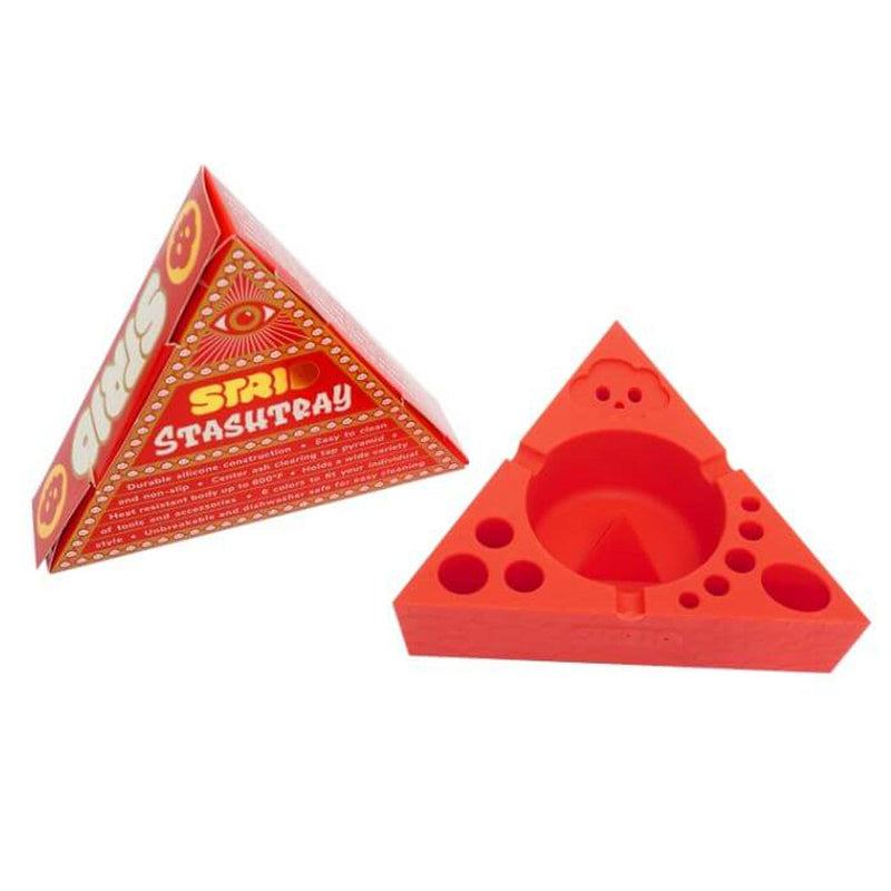 Strio Triangle Silicone Stashtray 1ct - Premium  from H&S WHOLESALE - Just $13! Shop now at H&S WHOLESALE