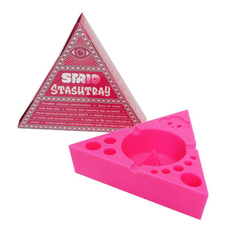 Strio Triangle Silicone Stashtray 1ct - Premium  from H&S WHOLESALE - Just $13! Shop now at H&S WHOLESALE