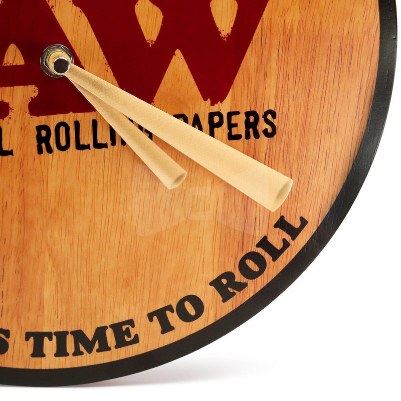 Raw Wooden Wall Clock 1ct - Premium  from H&S WHOLESALE - Just $32! Shop now at H&S WHOLESALE