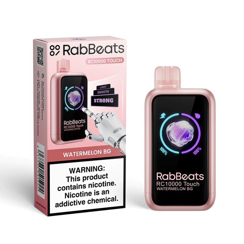 Rabeats RC10,000 Puffs Touch 5ct Disposable Vape - Premium  from H&S WHOLESALE - Just $40! Shop now at H&S WHOLESALE