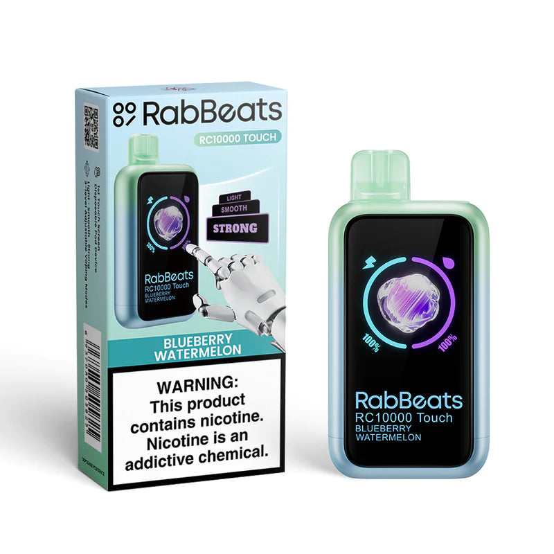 Rabeats RC10,000 Puffs Touch 5ct Disposable Vape - Premium  from H&S WHOLESALE - Just $40! Shop now at H&S WHOLESALE