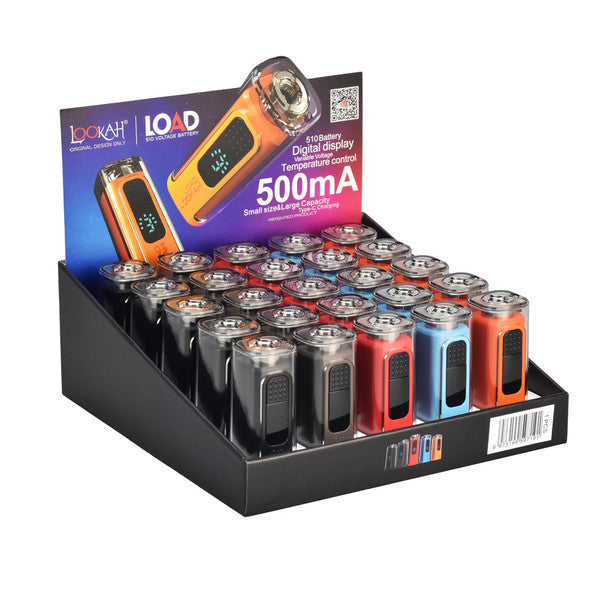 Lookah LOAD 510 Voltage Battery 25ct Display - Premium  from H&S WHOLESALE - Just $290! Shop now at H&S WHOLESALE