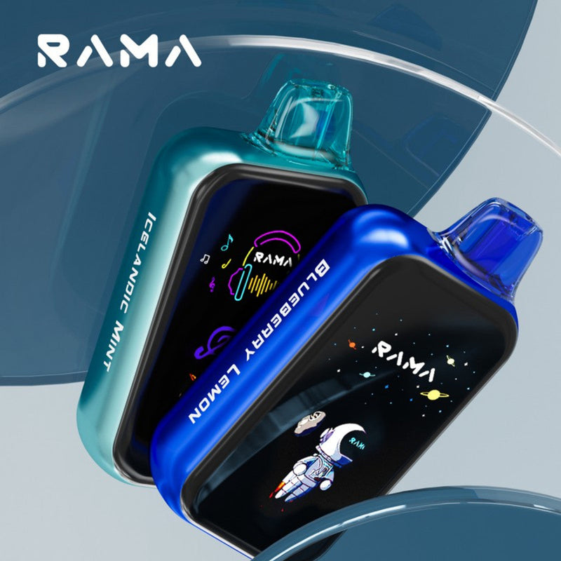 Yovo Rama 16k Puffs 5% Nic Bluetooth Screen 5ct Display - Premium  from H&S WHOLESALE - Just $38.75! Shop now at H&S WHOLESALE