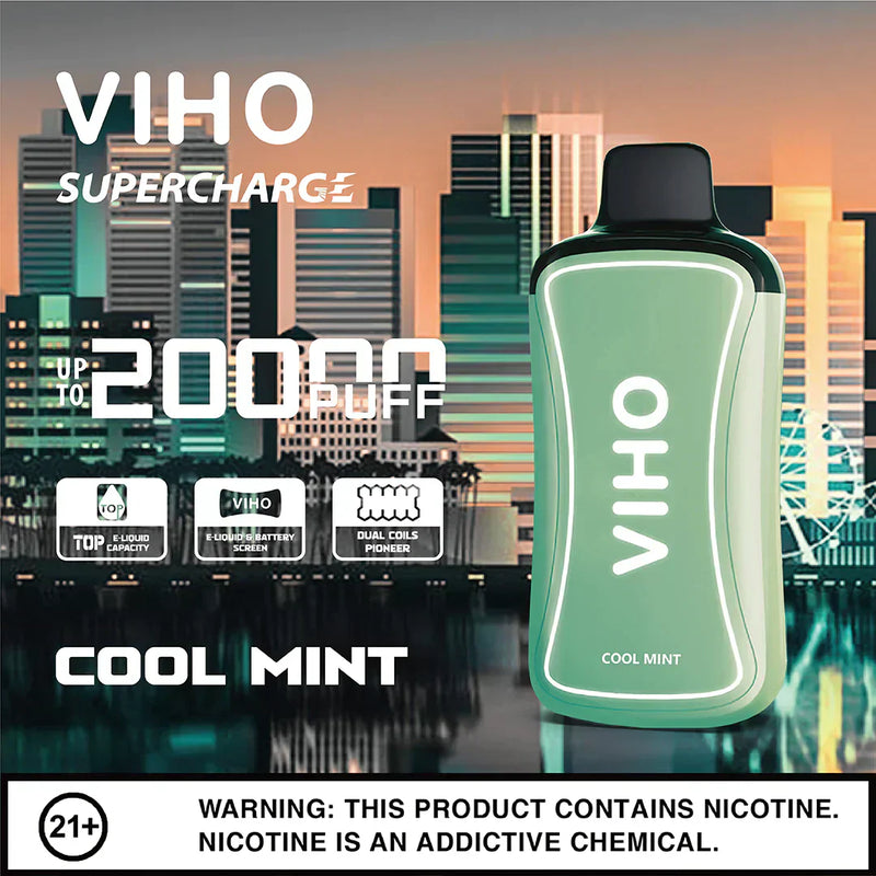 Viho Supercharge 20,000 Puffs 5ct Display Disposable Vape - Premium  from H&S WHOLESALE - Just $42.50! Shop now at H&S WHOLESALE