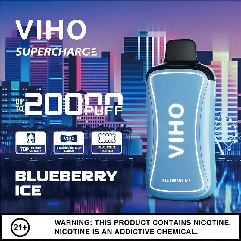 Viho Supercharge 20,000 Puffs 5ct Display Disposable Vape - Premium  from H&S WHOLESALE - Just $42.50! Shop now at H&S WHOLESALE