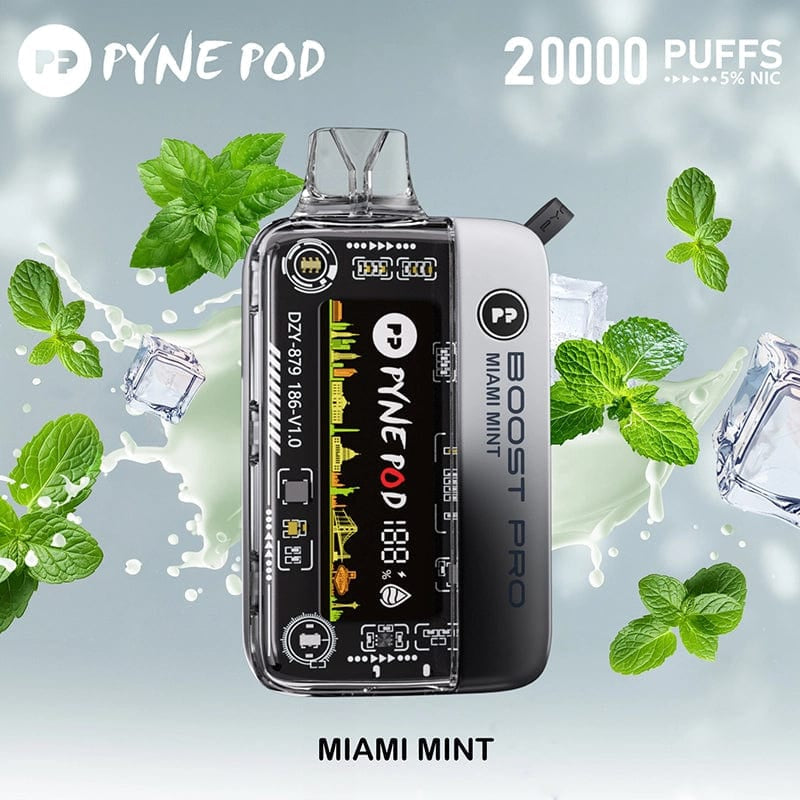 Pyne Pod Boost Pro 20,000 Puffs 5ct 5%Nic Disposable Vape - Premium  from H&S WHOLESALE - Just $40! Shop now at H&S WHOLESALE