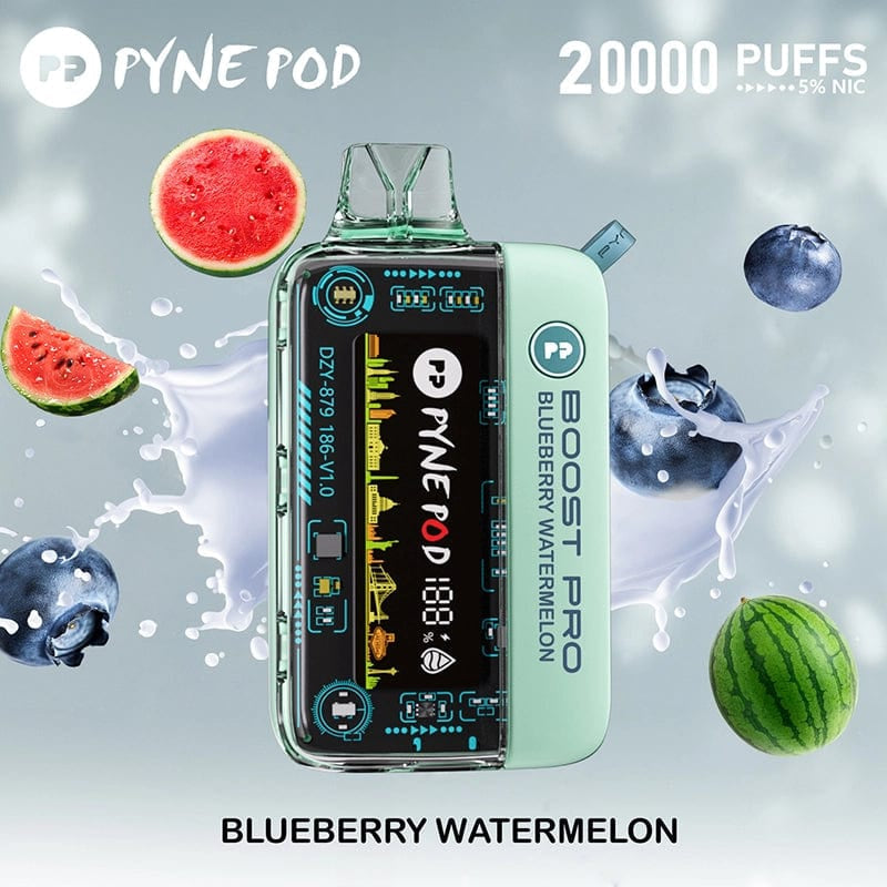 Pyne Pod Boost Pro 20,000 Puffs 5ct 5%Nic Disposable Vape - Premium  from H&S WHOLESALE - Just $40! Shop now at H&S WHOLESALE